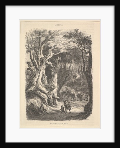 A View in the Forest of Morvan, 1837-66 by Jean-Antoine Watteau