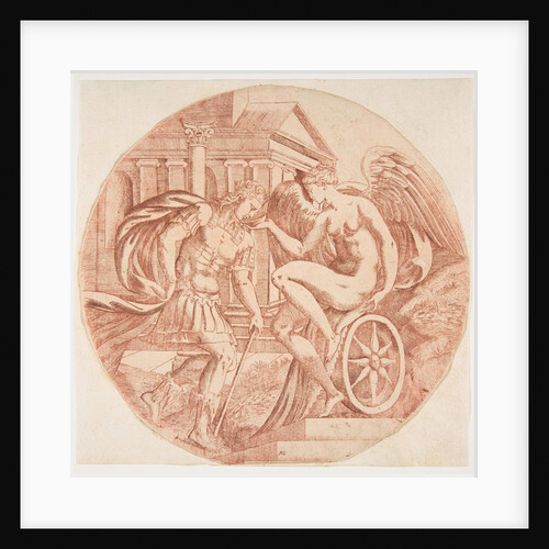 Fortune Making a Prince Drink, ca. 1543 by Antonio Fantuzzi