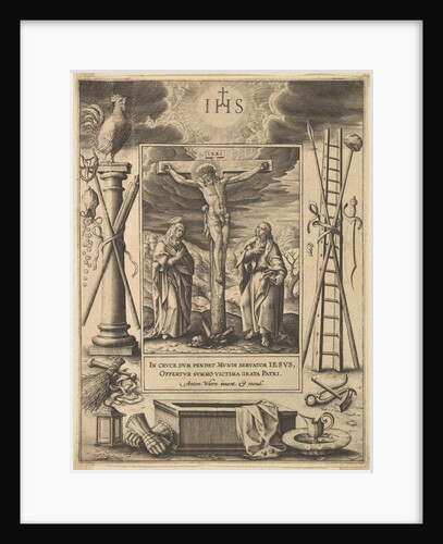 Christ on the Cross, before 1604 by Antonius Wierix