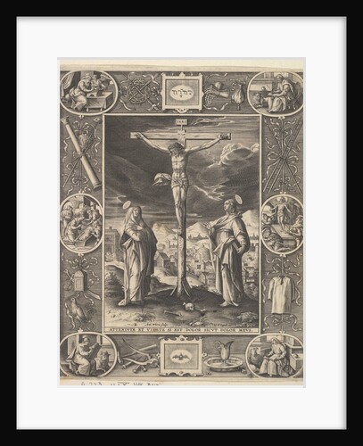 Christ on the Cross, before 1586 by Antonius Wierix