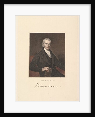 Chief Justice John Marshall, 1833 by Asher Brown Durand