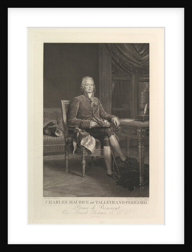 Portrait of Charles Maurice de Talleyrand-Périgord, after 1808 by Auguste Gaspard Louis Desnoyers