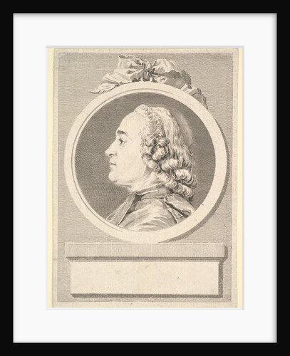 Portrait of Charles Gauzargues, 1767 by Augustin de Saint-Aubin
