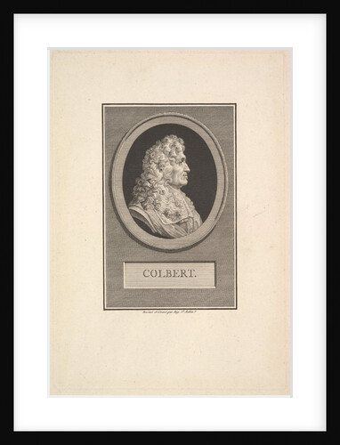 Portrait of Colbert, 1800 by Augustin de Saint-Aubin