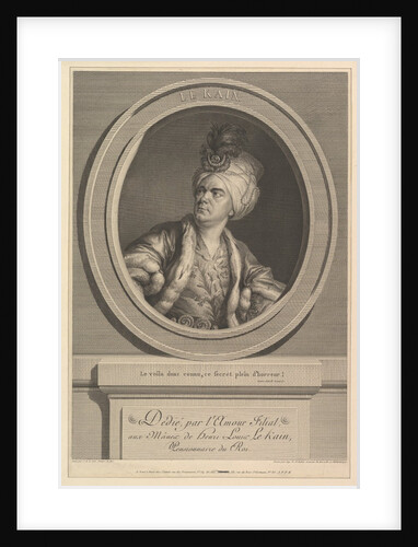 Portrait of Henri-Louis Le Kain, 1788 by Augustin de Saint-Aubin