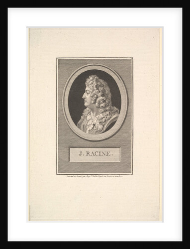 Portrait of Jean Racine, 1800 by Augustin de Saint-Aubin