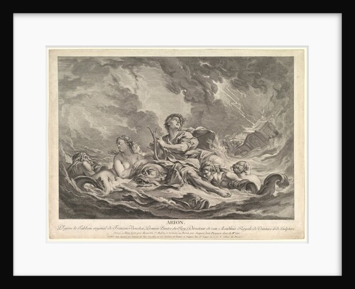 Arion, 1763-66 by Augustin de Saint-Aubin/Jacques Jean Pasquier