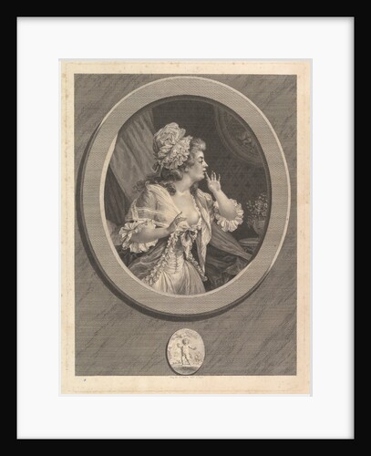 Au Moins Soyez Discret, 1789 by Augustin de Saint-Aubin