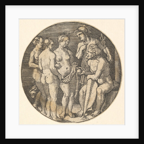 Judgment of Paris, 16th century by Barthel Beham/Jacob Binck