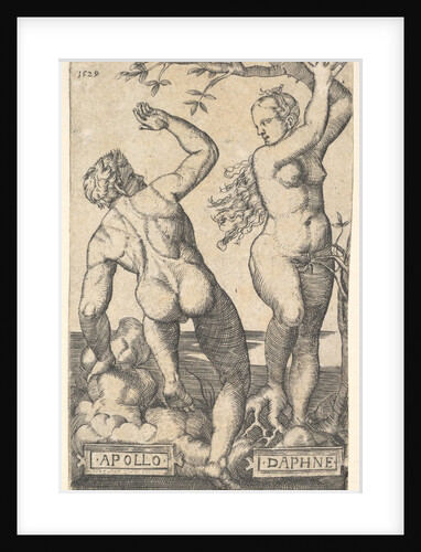 Apollo and Daphne by Barthel Beham