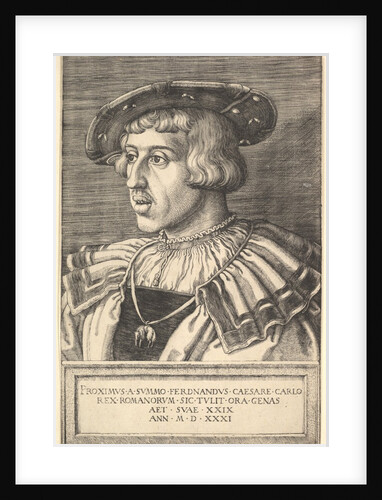 Emperor Ferdinand I, 16th century by Barthel Beham