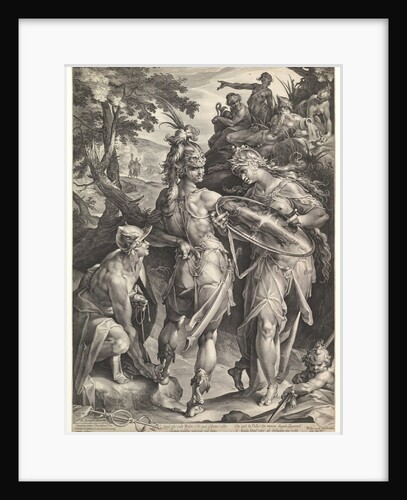Minerva and Mercury Arming Perseus, 1604 by Bartholomeus Spranger/Jan Muller