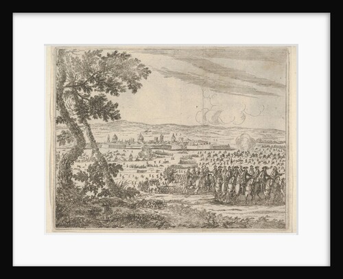 Francesco I d'Este Dissolved the Seige of Reggio, from L'Idea di un Principe ed Eroe Crist…, 1659 by Bartolomeo Fenice