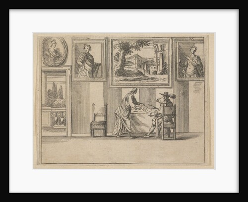 Francesco I d'Este Sentencing the Guilty with Great Difficulty, from L'Idea di un Principe…, 1659 by Bartolomeo Fenice