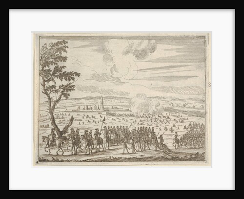 Francesco d'Este Leads the French Army After the Difficult Resolution of Cremona without L…, 1659 by Bartolomeo Fenice