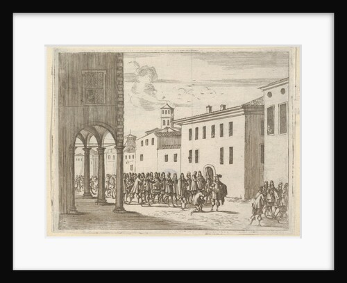 Francesco I d'Este Receiving the Affection of the People, from L'Idea di un Principe ed Er…, 1659 by Bartolomeo Fenice