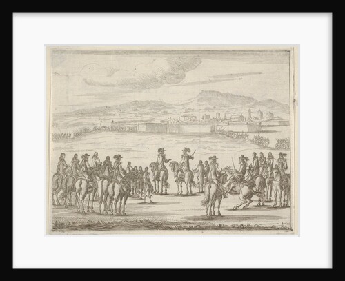 Francesco I d'Este Liberates the City of Turin and Leaves it in the Hands of the Duke of S…, 1659 by Bartolomeo Fenice