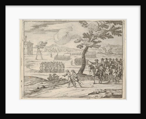 Francesco I d'Este Punishes a Soldier by Death who had Stolen a Chalice from the Holy Chur…, 1659 by Bartolomeo Fenice