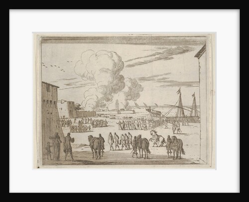 Francesco I d'Este Makes an Effort to Save his Crown by Allying Himself with the Barberini…, 1659 by Bartolomeo Fenice