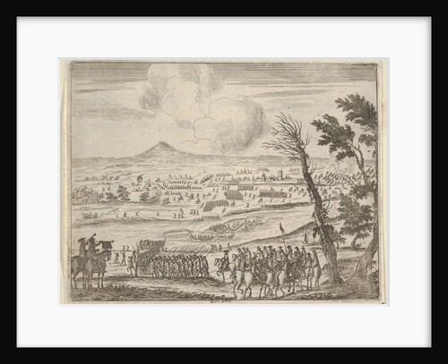 Francesco I d'Este Protects the French in Casalmaggiore from the Seige of the Spanish, fro…, 1659 by Bartolomeo Fenice