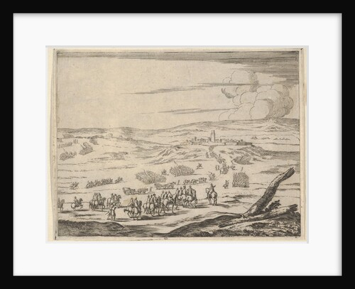 Despite the Corageous Opposition of the Germans and the Spanish, Francesco I d'Este, at th…, 1659 by Bartolomeo Fenice