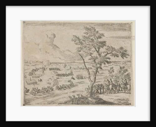 At the Head of a Swiss Army, Francesco I d'Este, with Uncrushed Spirit, Confronts the Enem…, 1659 by Bartolomeo Fenice