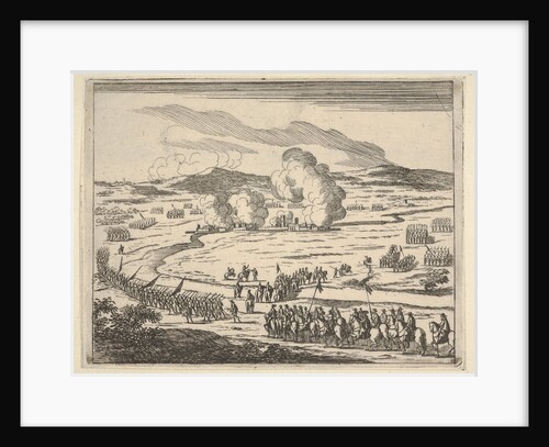 The Seige of Alessandria Begins, from L'Idea di un Principe ed Eroe Cristiano in Francesco…, 1659 by Bartolomeo Fenice