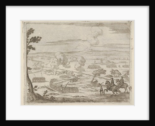 After a Long March, Francesco I d'Este Passes with the River of Cassano with his Army, thu…, 1659 by Bartolomeo Fenice