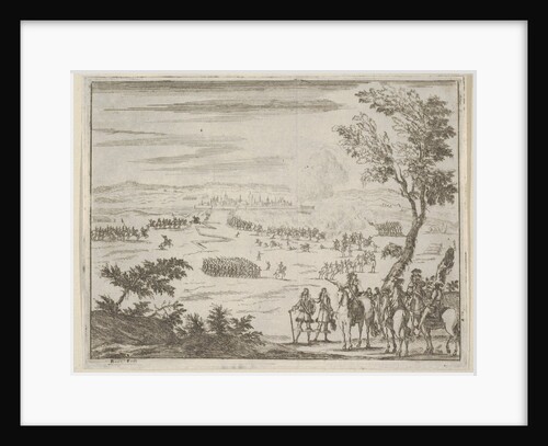 Francesco I d'Este and the French Army Besiege Valenza, which has Been Taken by the Spanis…, 1659 by Bartolomeo Fenice