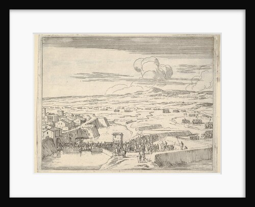 After a Few Days of Seige with the French Army, Francesco I d'Este Takes Prossession of Mo…, 1659 by Bartolomeo Fenice