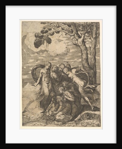 Moses Rescued from the Nile, 16th century by Battista del Moro