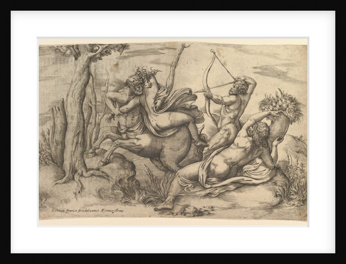 The Abduction of Dejanira by Battista Franco Veneziano