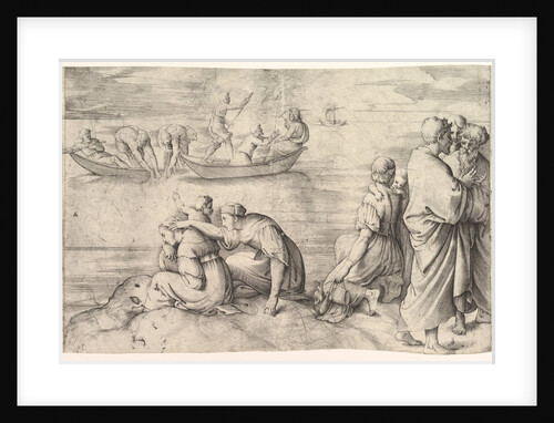 The Miraculous Draught of Fish by Battista Franco Veneziano