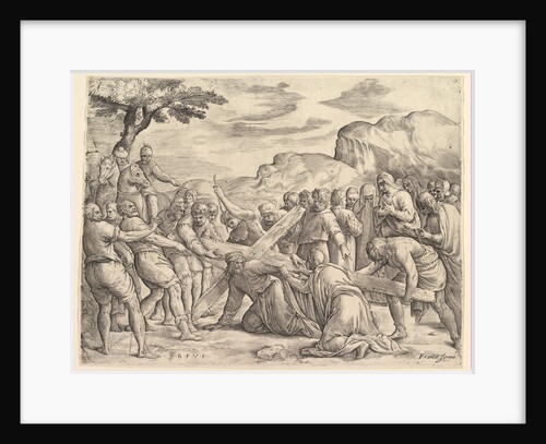 Christ Carrying the Cross, ca. 1552 by Battista Franco Veneziano