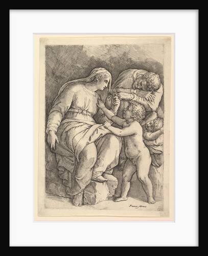 The Holy Family by Battista Franco Veneziano