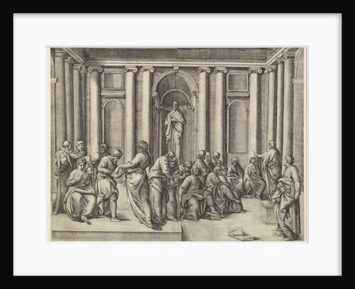 Christ among the Doctors, ca. 1540-45 by Battista Franco Veneziano