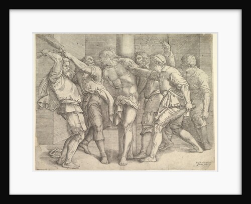 The Flagellation, ca. 1552-61 by Battista Franco Veneziano
