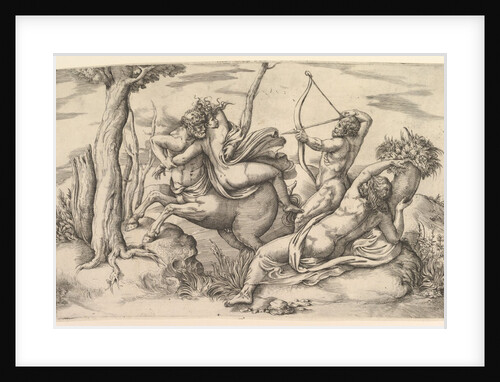 The Abduction of Dejanira by Battista Franco Veneziano