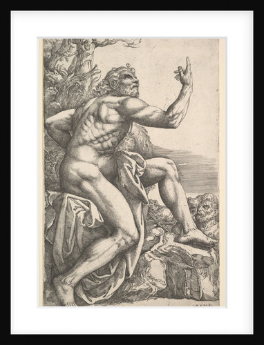 John the Baptist Preaching in the Wilderness by Battista Franco Veneziano