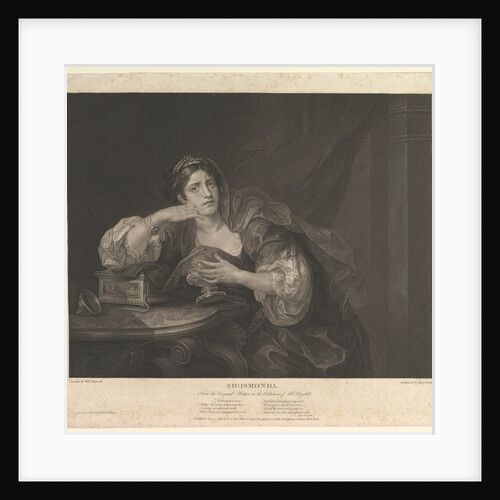 Sigismonda, June 4, 1795 by Benjamin Smith