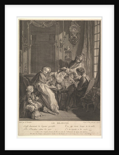 Luncheon by Francois Bernard Lepicie