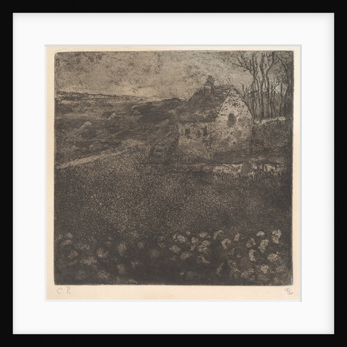 The Cottage, 1879 by Camille Pissarro