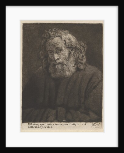 Old Man With a Long Beard, 1761 by William Baillie