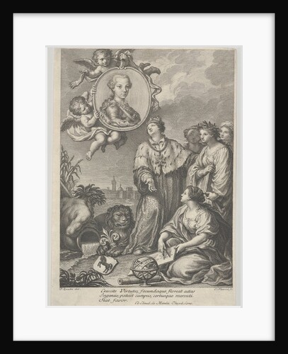 Portrait of the future Holy Roman Emperor Leopold II as the Archduke of Austria and…, ca. 1760-67 by Carlo Faucci