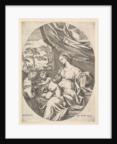 The Virgin and Child with the Young St. John the Baptist, 1647 by Carlo Maratti