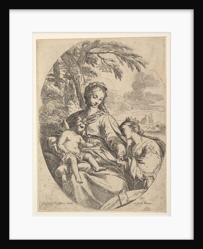 The Marriage of St. Catherine by Carlo Maratti