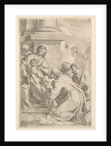 The Adoration of the Magi by Carlo Maratti