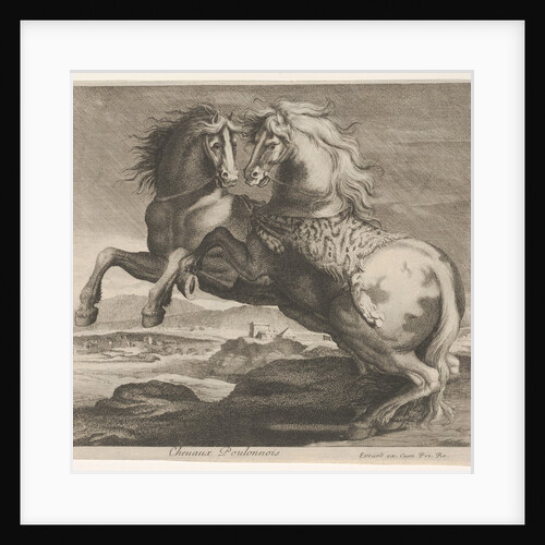 Chevaux Poulonnois by Charles Errard le fils