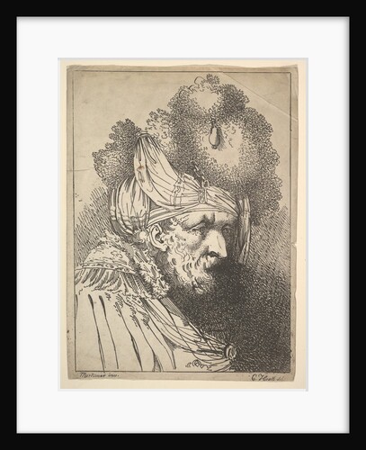 Oriental Head, ca. 1803 by Charles Theodosius Heath