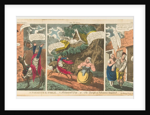 A Paradice [sic] for Fools-A Nocturnal Trip-or-The Disciple of Johanna benigh…, September 1, 1814 by Charles Williams